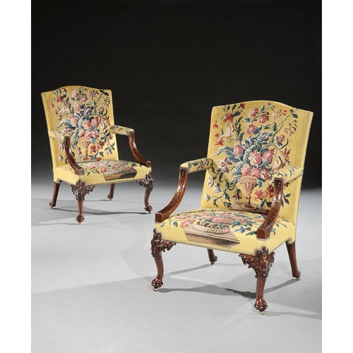 THE UNTERMYER LIBRARY ARMCHAIRS